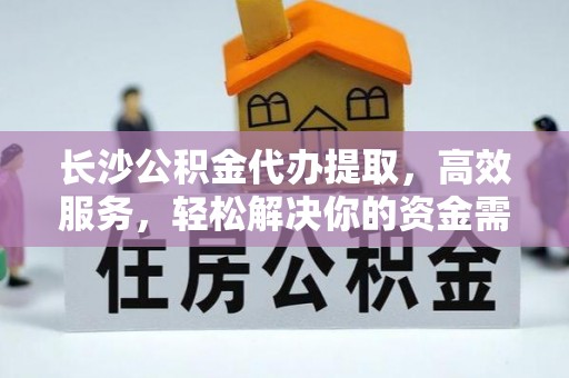 泰州长沙公积金代办提取，高效服务，轻松解决你的资金需求