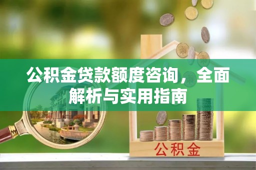 泰州公积金贷款额度咨询，全面解析与实用指南