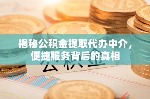 泰州揭秘公积金提取代办中介，便捷服务背后的真相