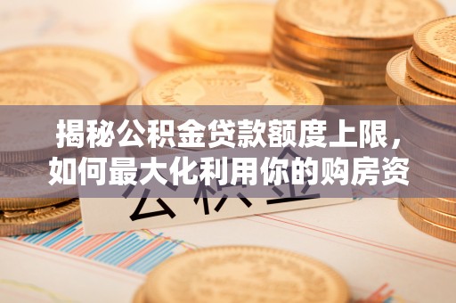 泰州揭秘公积金贷款额度上限，如何最大化利用你的购房资金？