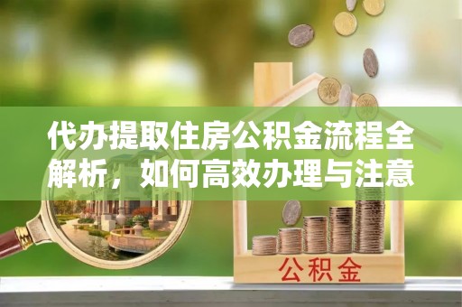 泰州代办提取住房公积金流程全解析，如何高效办理与注意事项